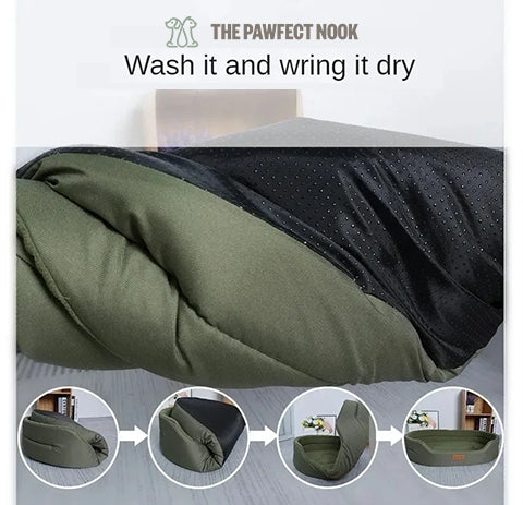 Wash and wring Cushion Pet Bed