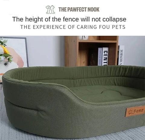 Cushion Pet Bed in Green color