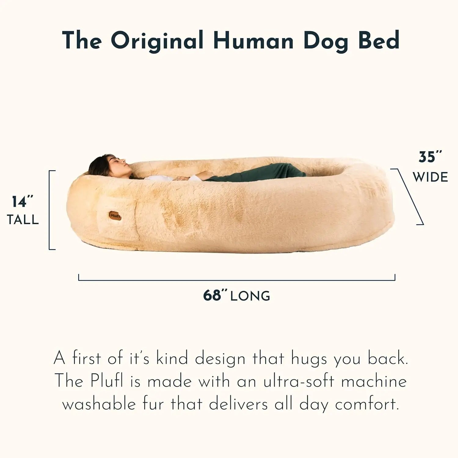 Measurements of Human Dog Bed for Adults