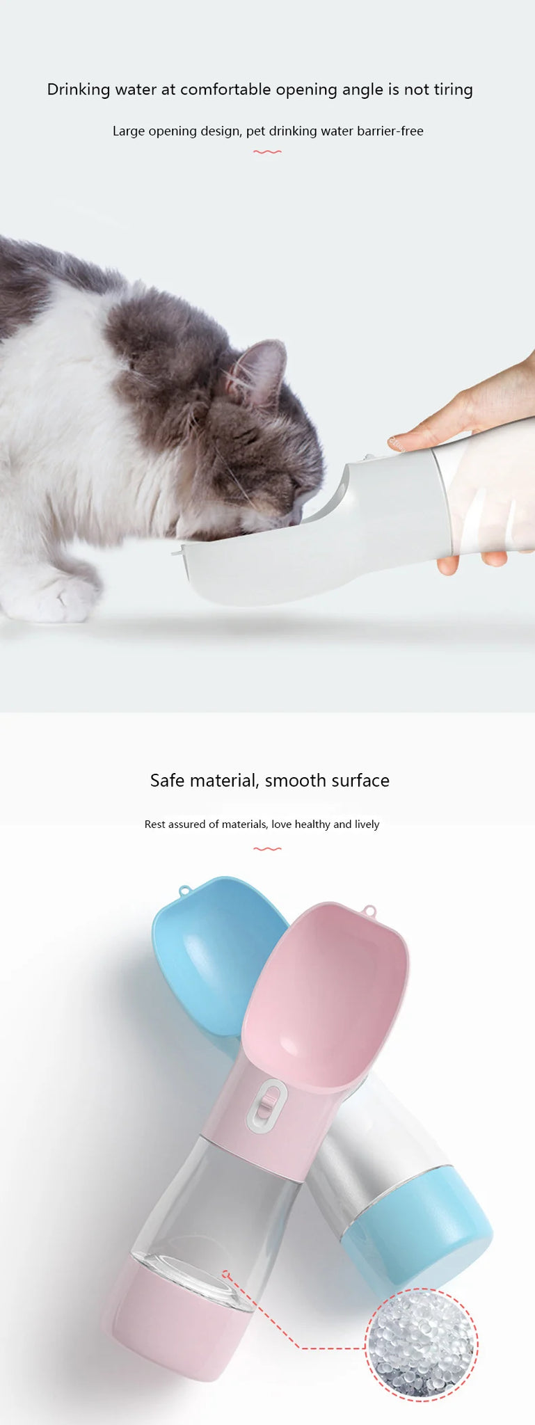 Pet Feeding Bottle & Bowl