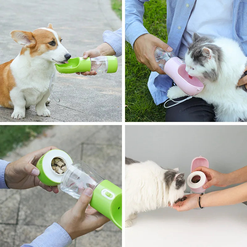 Pet Feeding Bottle & Bowl