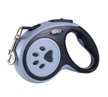 Black Automatic Retractable Pet Lead