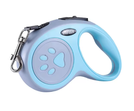 Automatic Retractable Pet Lead in Blue Color